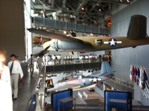 A view of the newly-constructed Freedom Pavilion.