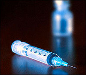 Flu shot vaccine. Image from clemson.edu