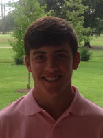 Pictured is SPS junior and founder of the charity, Birdies for Charity, Beau Briggs.