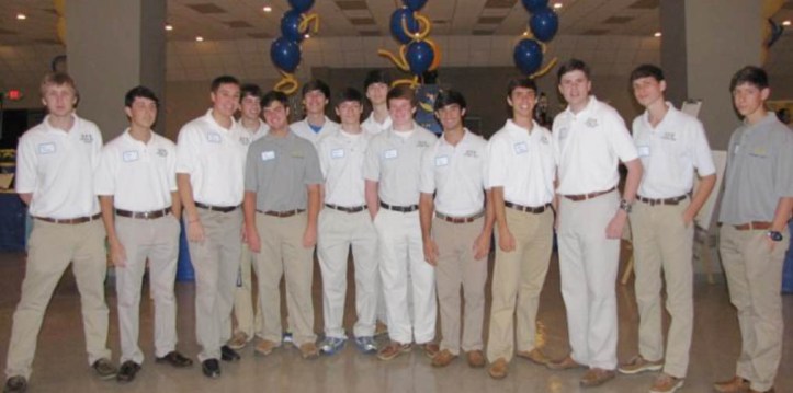 A group of Student Host prepare to work the event. (photo by Danielle Lavie)