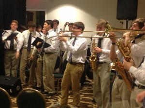 The St. Paul's Band playing at the Huether Conference