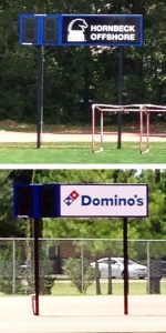 New time clocks were also added to the field, courtesy of Hornbeck Offshore and Dominoes Pizza.