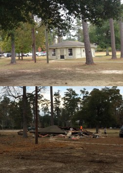 Now a reduced to rubble, 0101 still sits prominently in the minds of its tenants. (Photo by Nick Ashton)