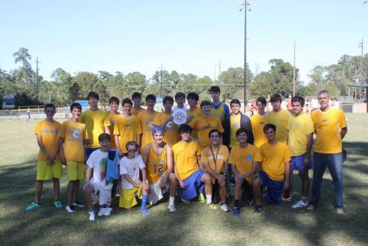 The Dire Wolves pose for a team photo after the Beowolf Tournament, which was held on St.Paul's campus. (Photo Credit: www.stpauls.com)
