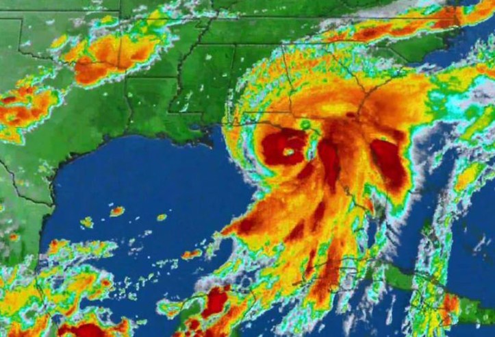The Florida coast braces for Hurricane Hermine over Labor Day Weekend. (Photo by nbcnews.com)