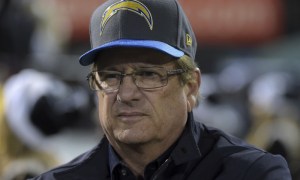 Chargers owner Dean Spanos signed the letter to send the Chargers back to LA. (Photo: USA Today Sports http://thebiglead.com/2017/01/12/hey-dean-spanos-get-out-of-my-town-and-never-come-back/ )